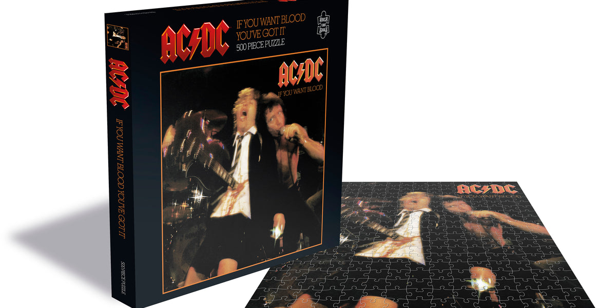 ROCK SAW PUZZLES - AC/DC (IF YOU WANT BLOOD)– The Flood Gallery